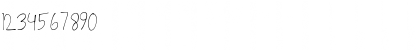 Download Asmarandana Regular Font Numeric Preview