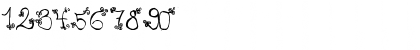 Download Ginny Regular Font Numeric Preview