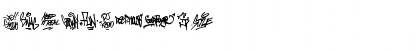 Download Graffiti Tags Regular Font Numeric Preview