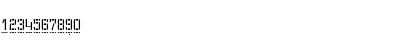 Download GVB Bus Pid Regular Font Numeric Preview