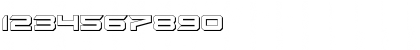 Download Gypsy Killer 3D Regular Font Numeric Preview