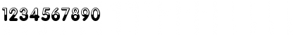Download Half Empty Half Empty Font Numeric Preview