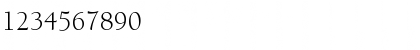 Download Hastings Regular Font Numeric Preview