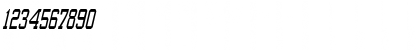 Download CastanetSCapsSSK Italic Font Numeric Preview