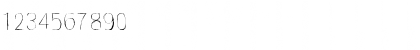 Download Invisiblerror, Fast Regular Font Numeric Preview