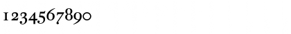 Download Jacques Francois Regular Font Numeric Preview
