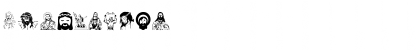Download Jesus Christ Regular Font Numeric Preview