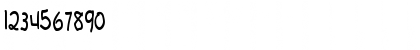 Download Catchup Thin Normal Font Numeric Preview