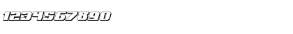 Download Jumpers 3D Italic Italic Font Numeric Preview