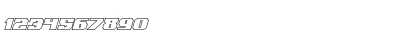 Download Jumpers Outline Italic Outline Italic Font Numeric Preview
