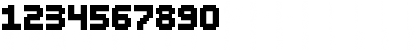 Download JunkyardCalibo Regular Font Numeric Preview