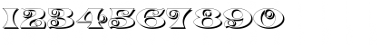 Download K22 Spiral Swash Shadow Regular Font Numeric Preview