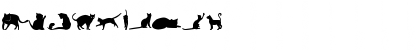 Download kitty cats tfb Regular Font Numeric Preview