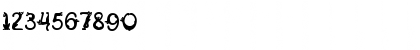 Download Catnip Regular Font Numeric Preview