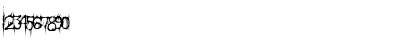 Download Klinge Death Brush Regular Font Numeric Preview