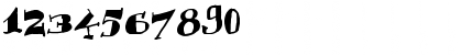 Download Krazy Regular Font Numeric Preview