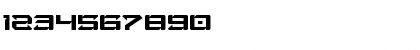 Download Laser Wolf Regular Font Numeric Preview