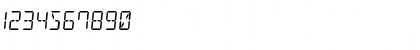 Download LED Sled Regular Font Numeric Preview