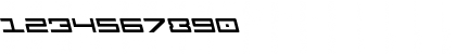 Download Legion Leftalic Italic Font Numeric Preview