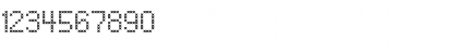 Download LL_XMas Regular Font Numeric Preview