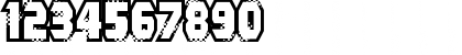 Download Mad Groove Blast Regular Font Numeric Preview