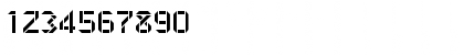 Download MakestencilAlp Regular Font Numeric Preview