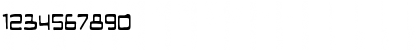 Download Mandroid BB Regular Font Numeric Preview