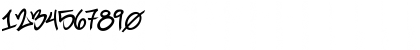 Download Marc Digital Graffiti Medium Font Numeric Preview