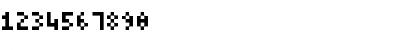 Download Mode X Regular Font Numeric Preview