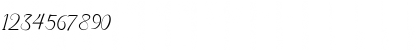 Download Austina Regular Font Numeric Preview