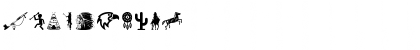 Download Native American Indians Regular Font Numeric Preview