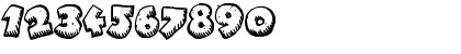 Download Naughty Cartoons Regular Font Numeric Preview