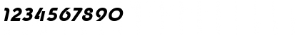 Download New Shape Bold Oblique Font Numeric Preview