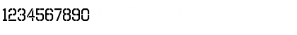 Download Octin Stencil Regular Font Numeric Preview