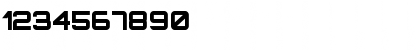 Download Orbitron Black Font Numeric Preview