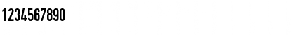 Download OSP-DIN DIN Font Numeric Preview