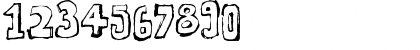 Download Over Regular Font Numeric Preview