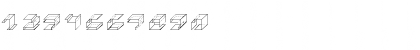 Download Paper Cube *cube version* Regular Font Numeric Preview