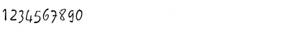Download Patara Nino Regular Font Numeric Preview