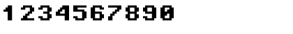 Download Pixel Operator Mono 8 Bold Font Numeric Preview