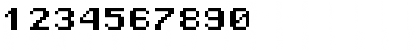 Download Pixel Operator Mono HB 8 Regular Font Numeric Preview