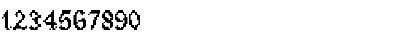 Download Pixeled English Font Regular Font Numeric Preview