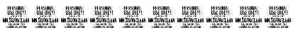 Download Avelana Thin Ital PERSONAL USE Regular Font Numeric Preview