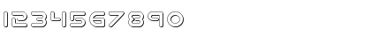Download Planet N 3D Regular Font Numeric Preview