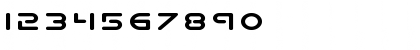 Download Planet N Expanded Expanded Font Numeric Preview