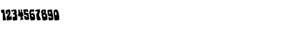 Download Pocket Monster Rotated Regular Font Numeric Preview