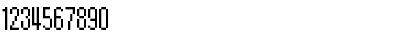 Download Pokemon X and Y Regular Font Numeric Preview