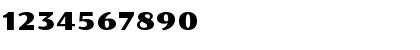 Download Poller One Regular Font Numeric Preview