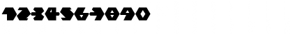 Download PolyFont Black PolyFont Font Numeric Preview