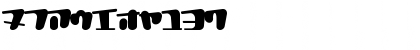 Download PrePrePretty Regular Font Numeric Preview